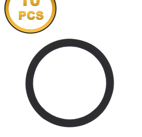 Big Hole Camera Lens with Adhesive Tape for iPhone 11 Pro Max / 11 Pro (Pack of 10) (Premium)