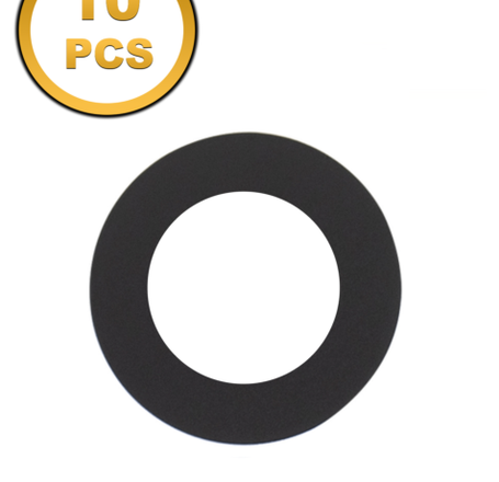 Medium Hole Camera Lens with Adhesive Tape for iPhone 11 Pro Max / 11 Pro (Pack of 10) (Premium)