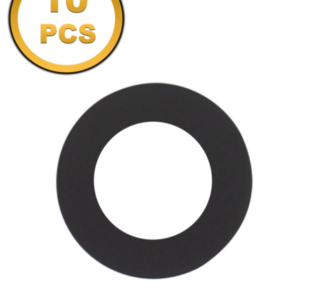 Medium Hole Camera Lens with Adhesive Tape for iPhone 12 Pro Max (Pack of 10) (Premium)
