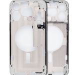Middle Frame with Small Parts for iPhone 15 Pro Max (TITANIUM WHITE) (US Version)