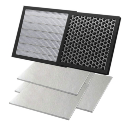 2UUL FE02 uuFilter DeskTop Fume Extractor Replacementt Filter Pack