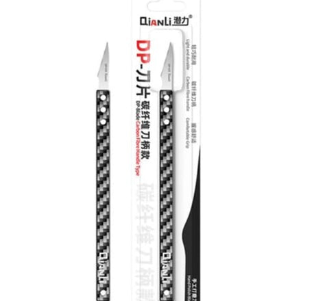 QianLi Handmade Polished Blades with Carbon Fiber Handle - DP-03