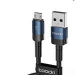Toocki USB A-M Fast Charging Data Cable (BLUE) (6ft)