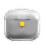 Soft Silicone Transparent Case - BLACK for Airpods 4th Gen (Only Ground Shipping)
