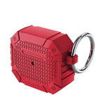 Hard Full Protective Military Design Case - RED for Airpods 4th Gen (Only Ground Shipping)