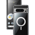 Google Pixel 8A Wireless Charging Soft Clear Case (Full Bottom Close) (Only Ground Shipping)