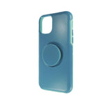 Dual Layer Heavy Duty Case with Pop Up Holder - TEAL for iPhone 11 Pro (Only Ground Shipping)