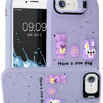 Cute 3D Doll Shockproof Rubber Case - 7 for iPhone 7 / 8 (Only Ground Shipping)