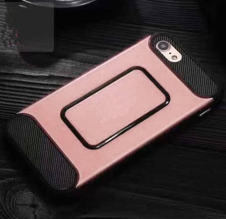 Plus Dual Protection Armor Case - ROSE GOLD for iPhone 5SE / 5S / 5G (Only Ground Shipping)