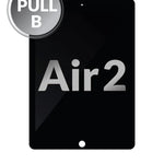iPad Air 2 LCD Assembly (BLACK) (with Sleep / Wake Sensor Flex) (Pull B Grade)
