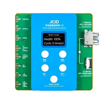 JC ID Q1 Battery Health Quick Repair Board for iPhone 11 to 15 Pro Max
