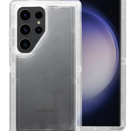 Galaxy S24 Plus Transparent Shockproof Case - CLEAR (Only Ground Shipping)