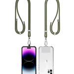Mobile Phone Straps w/Card Holder - GREEN (Only Ground Shipping)