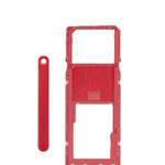 Single Sim Card Tray for Galaxy A03S (A037F / 2021) (RED)