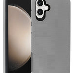Galaxy A06 Shock Absorption Protective Dual Layer Case - SILVER (Only Ground Shipping)