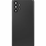 Back Glass for Galaxy A13 (A135 / 2022)  (NO LOGO) (BLACK)