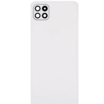 Back Glass for Galaxy A22 5G (A226 / 2021) (NO LOGO) (WHITE)