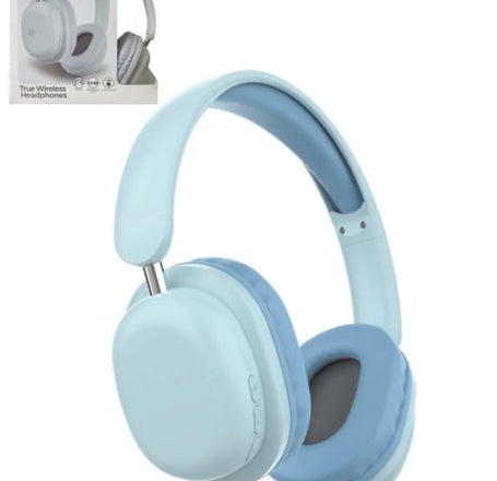 Bytech Bluetooth Wireless Headphones - DARK BLUE (Only Ground Shipping)