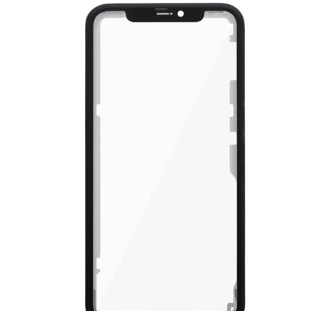 Front Glass w/ OCA & Metal Frame (Pack of 5) for iPhone 11 (G+ Oca Pro)