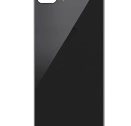Back Glass with Bigger Camera Hole for iPhone 8 Plus (NO LOGO) (SPACE GRAY)