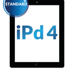 Standard+ iPad 3 / iPad 4 Digitizer Assembly with iPad 4 Home Button (BLACK)