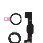 iPad 10.2 7 / 8 / 9 / iPad 6 (2018) / iPad 5 (2017) Home Button Holding Bracket w/ Rubber Gasket