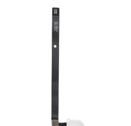 iPad 6 (2018) / iPad 5 (2017) / Air 1 Head Phone Jack Flex Cable (WHITE) (WiFi Version)