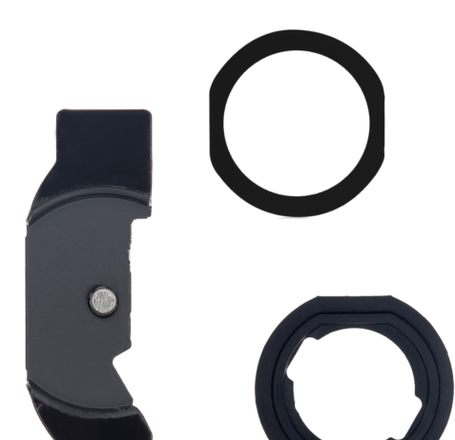 iPad Pro 12.9 (1st Gen) / Air 2 / Pro 9.7 Home Button Holding Bracket w/Rubber Gasket