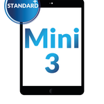 Standard+ iPad Mini 3 Digitizer Assembly (BLACK) (Home Button and IC Chip Pre-Installed)