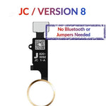 iPhone 8P / 8 / SE(2020) / 7P / 7 Home Button Solution Flex Cable (JC / Version 8) (GOLD)