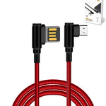 LDNIO LC421 90 Degree USB A-M Charging Cable (RED) (3ft) (12W)
