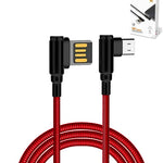 LDNIO LC421 90 Degree USB A-M Charging Cable (RED) (6ft) (12W)