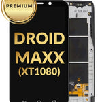 LCD Assembly with Frame for Motorola Droid Maxx (XT1080) (BLACK) (Premium)