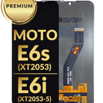 LCD Assembly without Frame for Motorola Moto E6s (XT2053) / E6i (XT2053-5) (BLACK) (Premium)