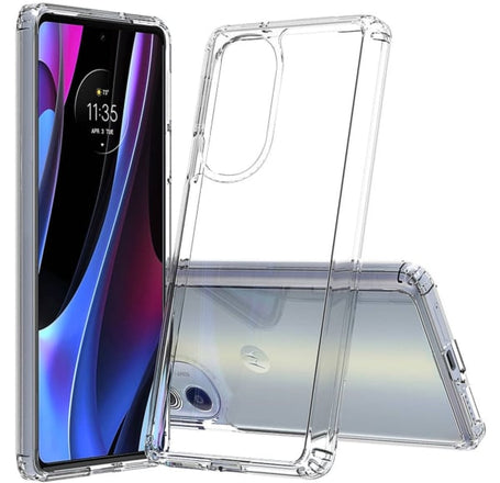 Moto Edge+ 2022 Hybrid Case with Air Cushion Technology - CLEAR (Only Ground Shipping)