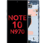 LCD Assembly with Frame for Galaxy Note 10 N970 (AURA BLACK) (Aftermarket INCELL)