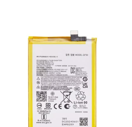 Replacement Battery for Motorola Moto G 5G (XT2417 / 2024) / Moto G Play (XT2413 / 2024) / Moto G34 (XT2363 / 2023) / Moto G24 (XT2423 / 2024) / G04 (XT2421 / 2024) (QF50)