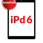 Quantum+ iPad 6 (2018) Digitizer Assembly (BLACK) (Home Button Pre-Installed)