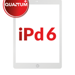 Quantum+ iPad 6 (2018) Digitizer Assembly (SILVER) (Home Button Pre-Installed)