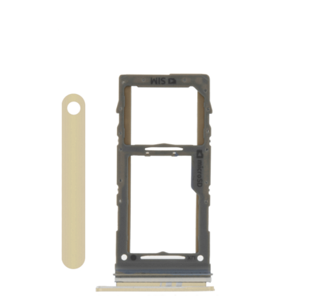 Galaxy S10E / S10 Plus / S10 Single Sim Card Tray (GOLD)