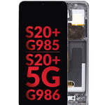 OLED Assembly with Frame for Galaxy S20 Plus 5G (G985 / G986) (COSMIC GRAY) (Aftermarket OLED)