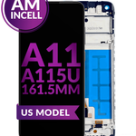 LCD Assembly with Frame (161.5mm / US Version) for Galaxy A11 (A115U / A115A / 2020) (Aftermarket Incell)