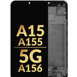 OLED Assembly with Frame for Galaxy A15 4G (A155 / 2023) / A15 5G (A156 / 2023) (Premium)