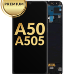 OLED Assembly with Frame for Galaxy A50 (A505U / 2019) (Premium)