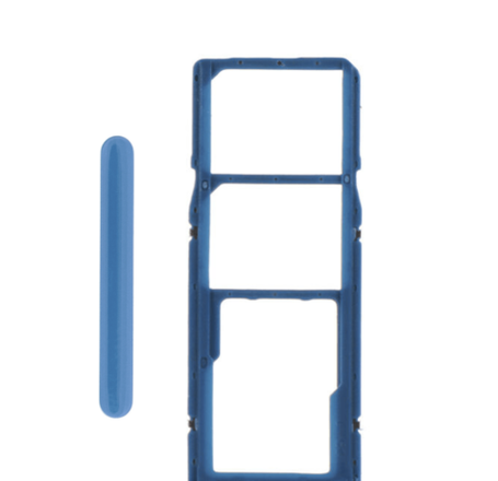 Dual Sim Card Tray for Galaxy A50 (A505) / A30 (A305) / A20 (A205) (BLUE)