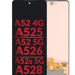 OLED Assembly (Aftermarket OLED) without Frame for Galaxy A52 4G (A525 / 2021) / A52 5G (A526 / 2021) / A52S 5G (A528 / 2021)