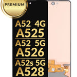 OLED Assembly (Premium) without Frame for Galaxy A52 4G (A525 / 2021) / A52 5G (A526 / 2021) / A52s 5G (A528 / 2021)