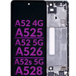 LCD Assembly (AWESOME WHITE) (Aftermarket Incell) with Frame for Galaxy A52 4G (A525 / 2021) / A52 5G (A526 / 2021) / A52s 5G (A528 / 2021) (Without Fingerprint Sensor)