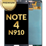 OLED Assembly without Frame for Galaxy Note 4 N910 (BLACK) (Premium)