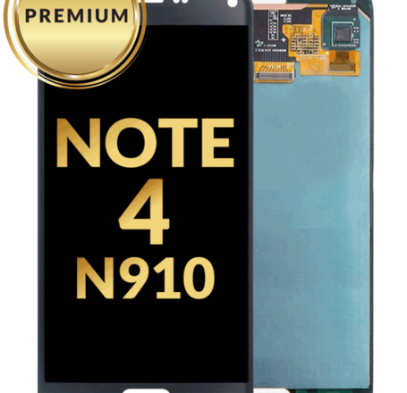 OLED Assembly without Frame for Galaxy Note 4 N910 (BLACK) (Premium)